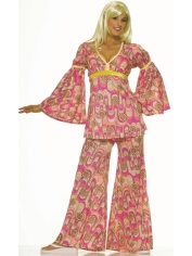 60s Costume Flower Power Costume - Womens 60s Hippie Costumes